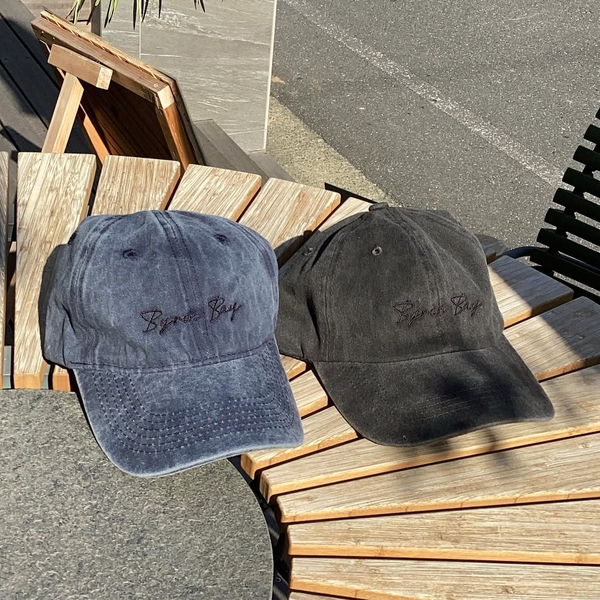 【限定】Byron bay coffee オリジナルキャップ-Washed denim-