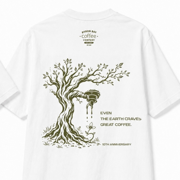 【数量限定】BYRON BAY COFFEE 大門店 10th Anniversary T-shirt