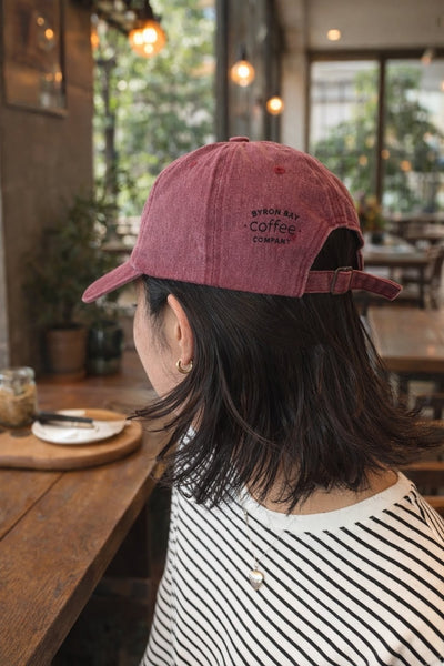 【限定】Byron bay coffee オリジナルキャップ-Washed denim-