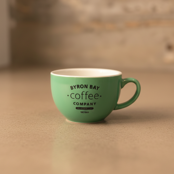 BYRON BAY Coffee オリジナル ラテボウル＆ソーサー SET（M）
