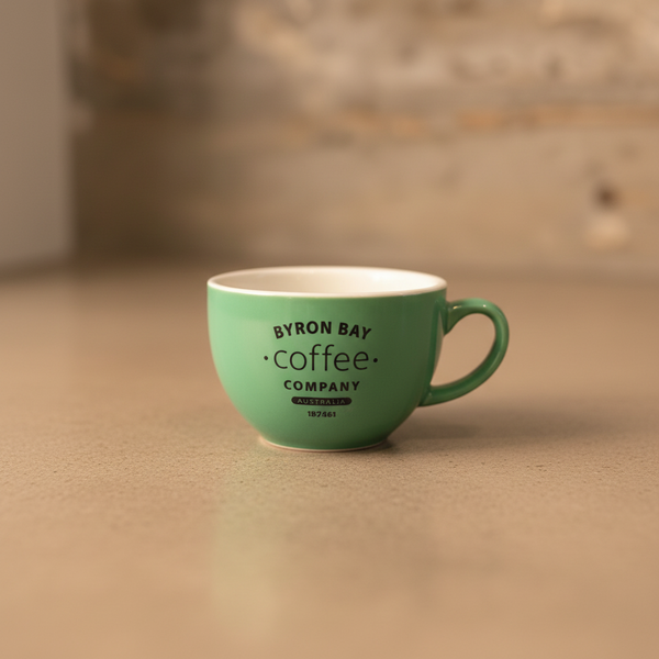 BYRON BAY Coffee オリジナル ラテボウル＆ソーサー SET（M）