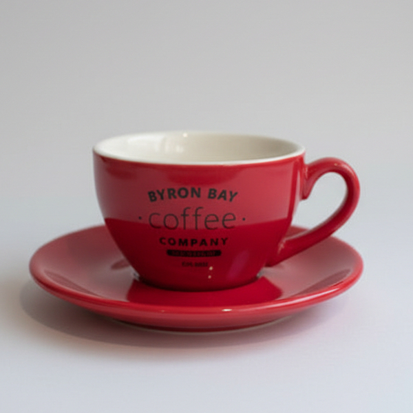 BYRON BAY Coffee オリジナル ラテボウル＆ソーサー SET（M）