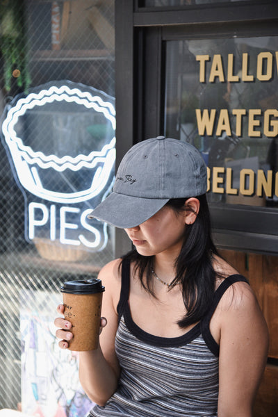 【NEW】Byron bay coffee オリジナルキャップ2026-Washed denim-
