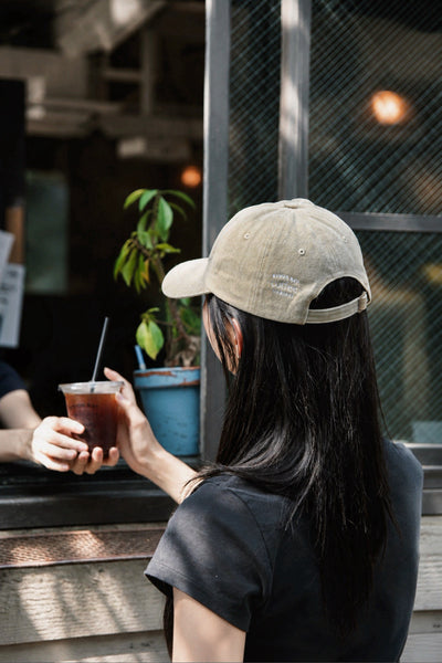 【NEW】Byron bay coffee オリジナルキャップ2026-Washed denim-
