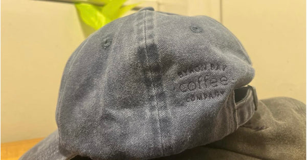 【限定】Byron bay coffee オリジナルキャップ-Washed denim-