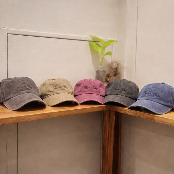 【限定】Byron bay coffee オリジナルキャップ-Washed denim-