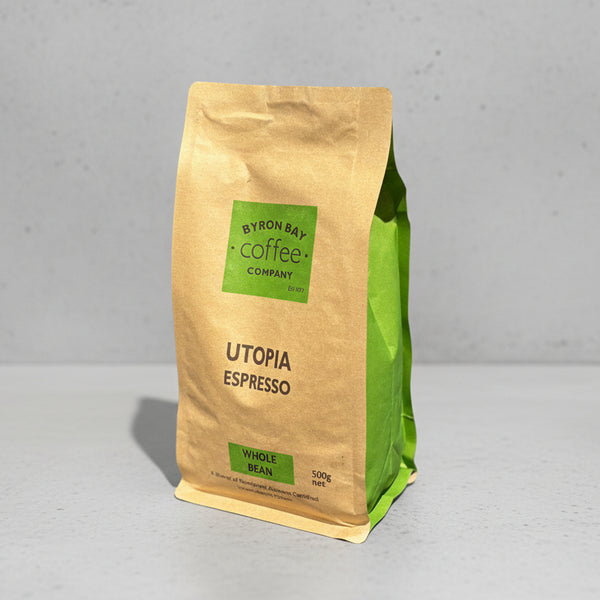 ユートピアエスプレッソ コーヒー粉/Utopia Espresso 500g(WHOLE BEAN/豆)